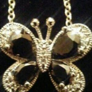 Beautiful Silver Butterfly Necklace